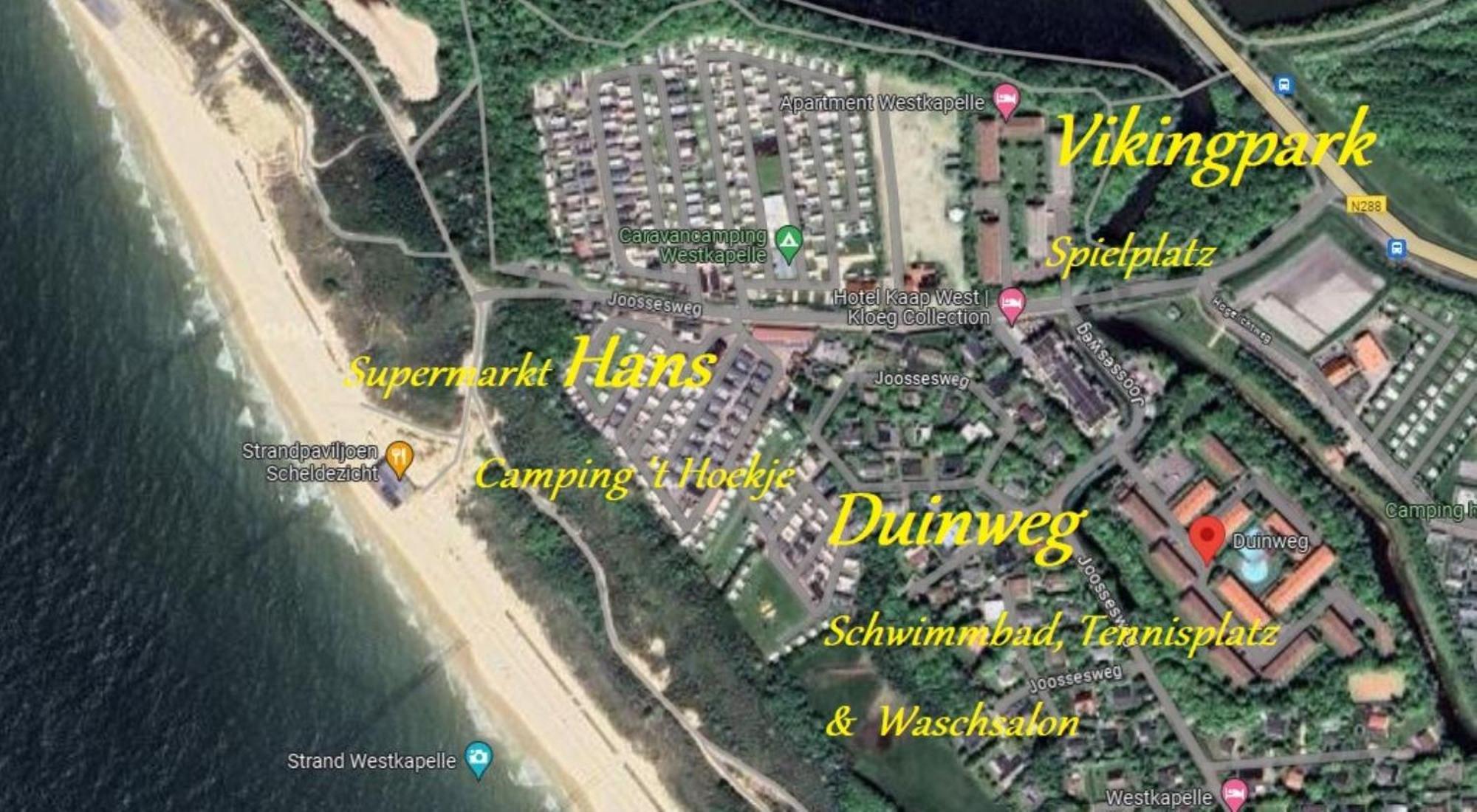 Ferienwohnung Zon Bed By The Sea Westkapelle Exterior foto